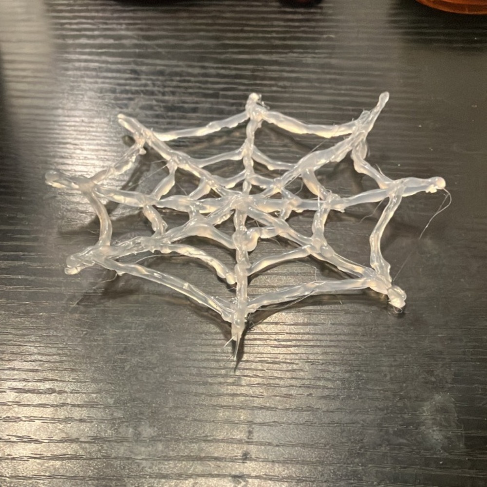 CLEAR SPIDER WEB COASTER